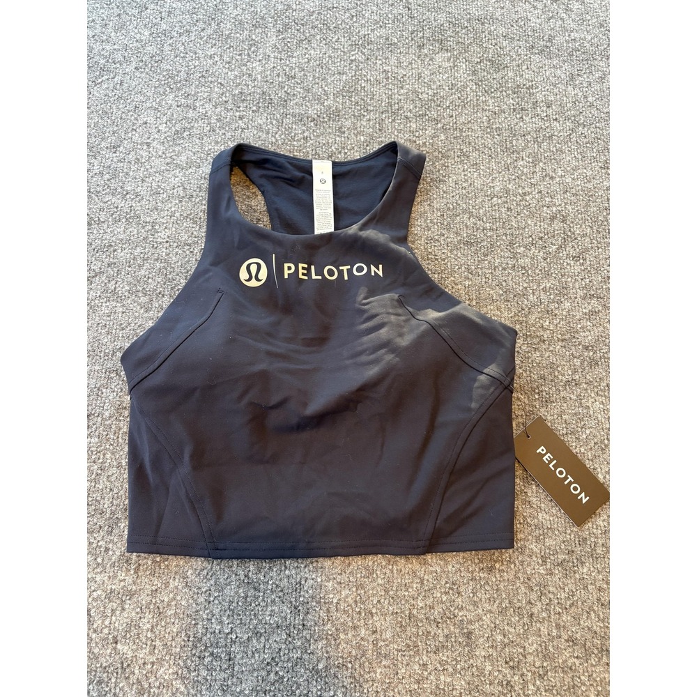 Lululemon Wunder Train Racerback Tank Womens 8 True Navy Peloton Built-In Bra